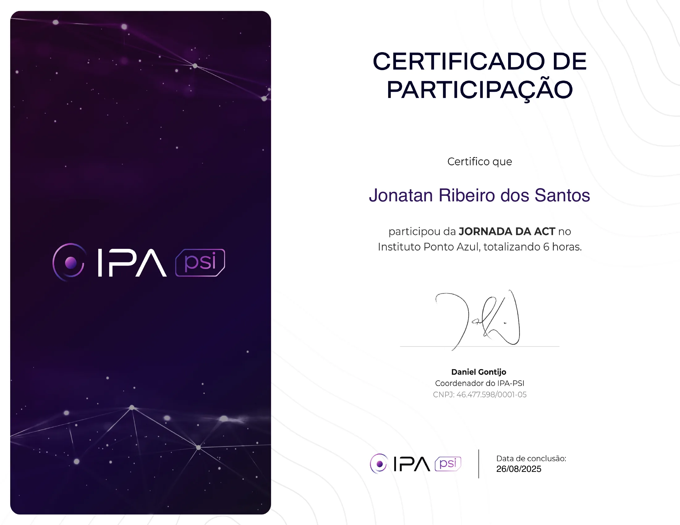IPA-PSI – Jornada da ACT