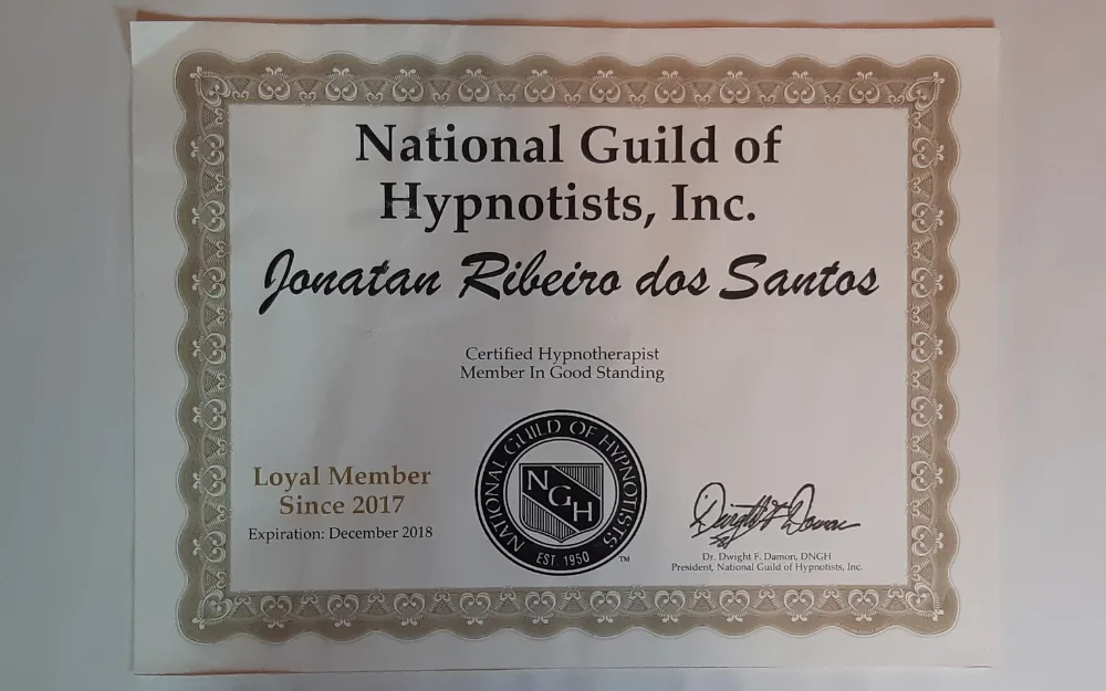 National Guild of Hypnotists – Membro